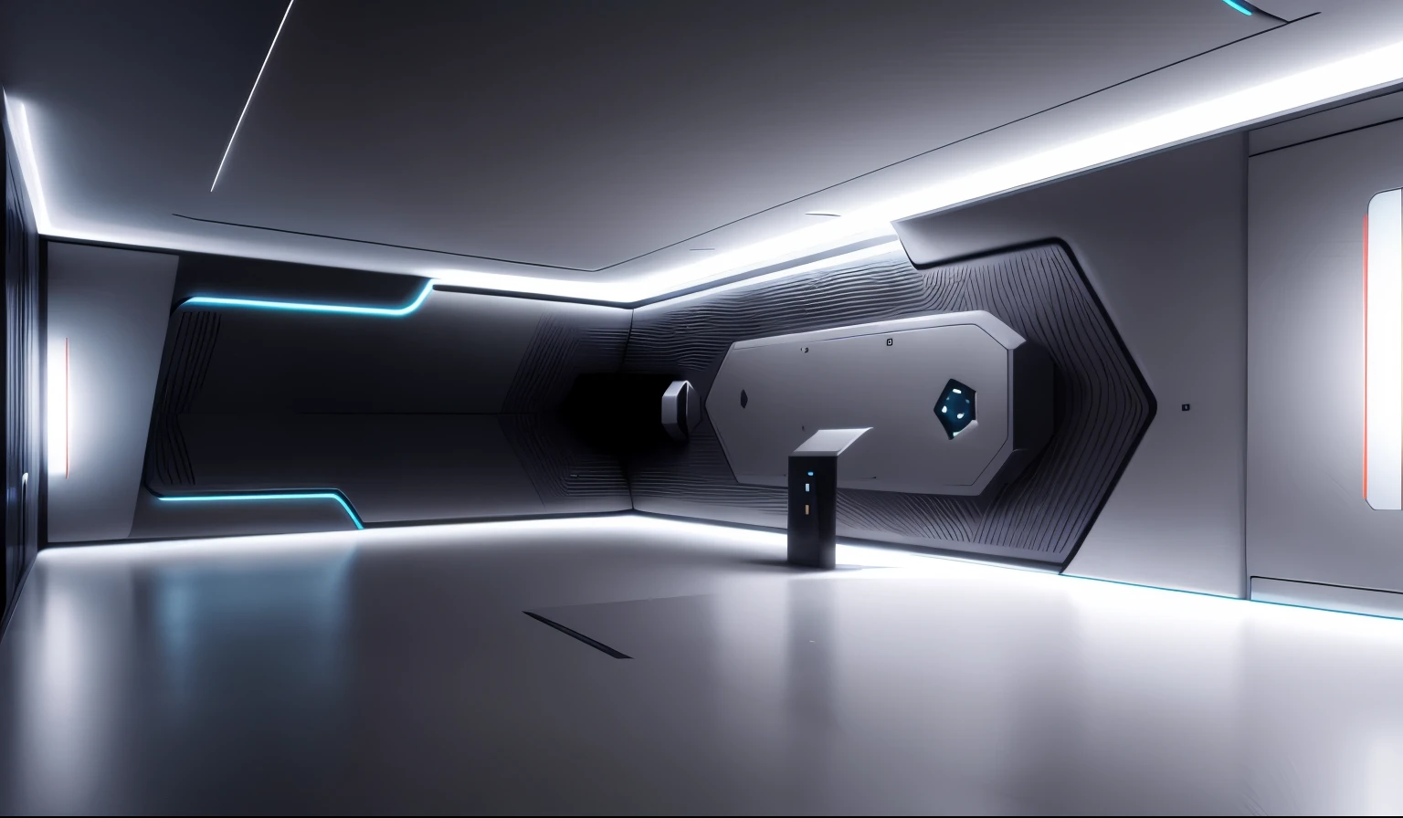 Futuristic Lab, Futuristic Spaceship Interior, Futuristic interior, Futuristic room background, sci-fi interior, High-tech Spaceship interior, Sci-fi Room, Futuristic setting, Futuristic Hall