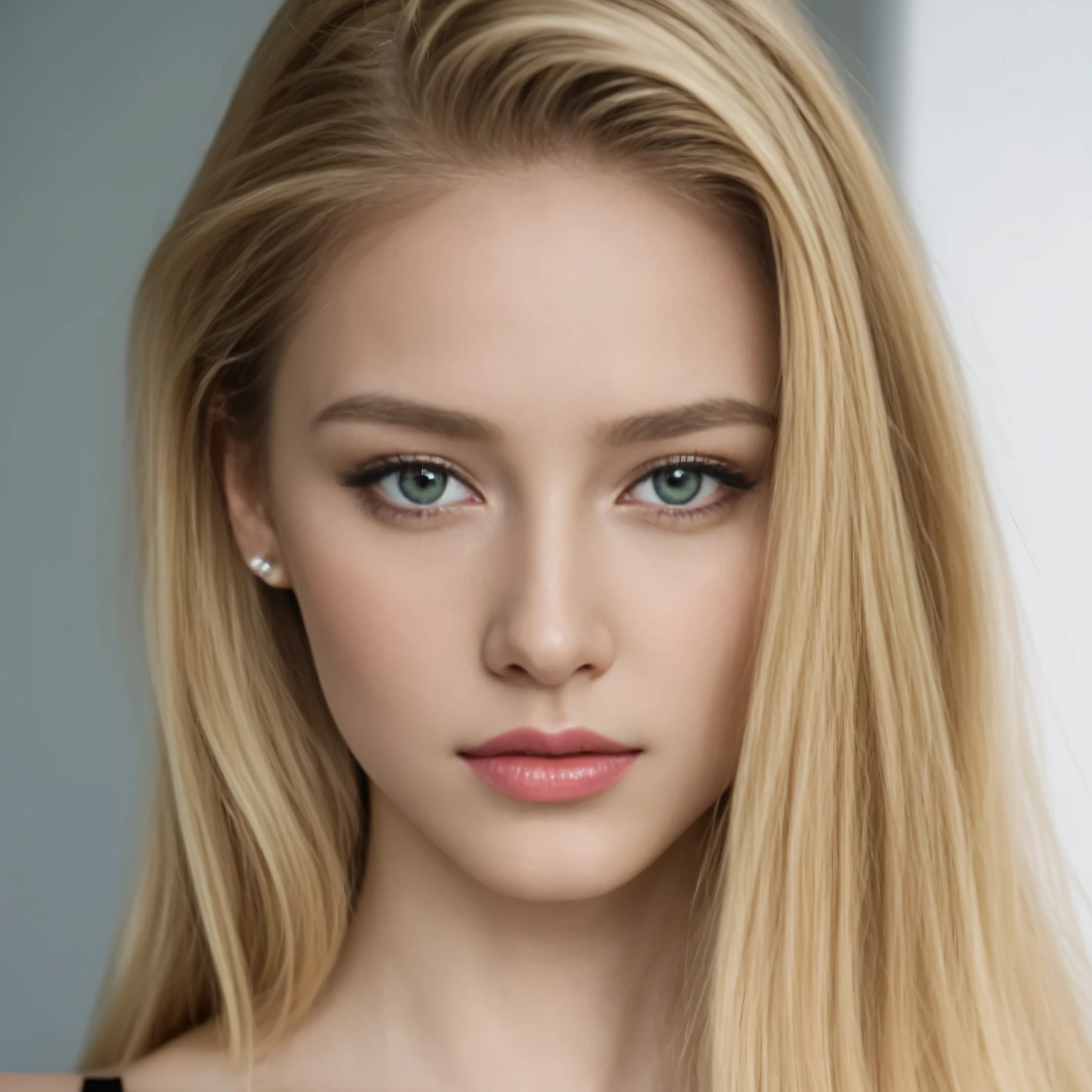 Close-up of a woman with long blond hair, Gorgeous young model, very beautiful model, Beautiful girl model, beautiful model girl, beautiful young girl, beautiful model, beautiful female model, very beautiful girl, attractive girl, Beautiful blonde girl, attractive female face!!!, Very beautiful young woman, blond hair green eyes, Ellie Victoria Gale