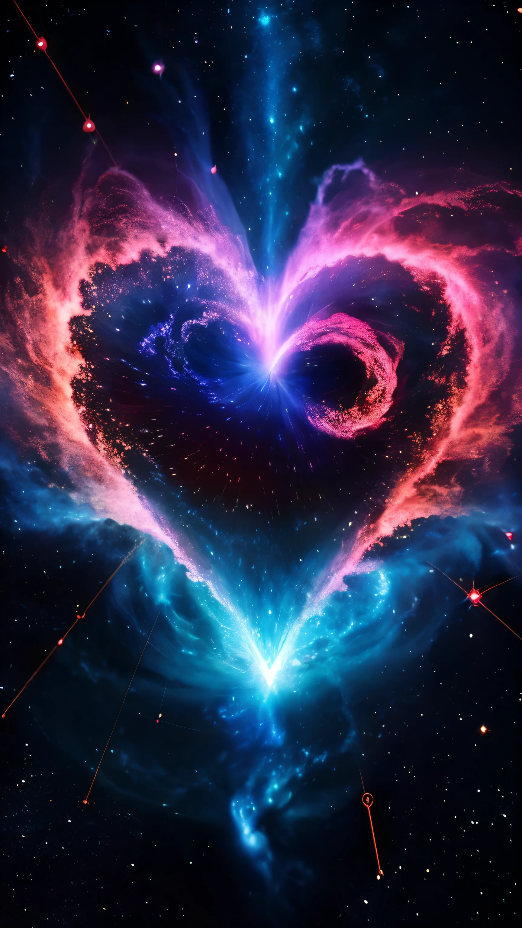 supernova gamma rays heart