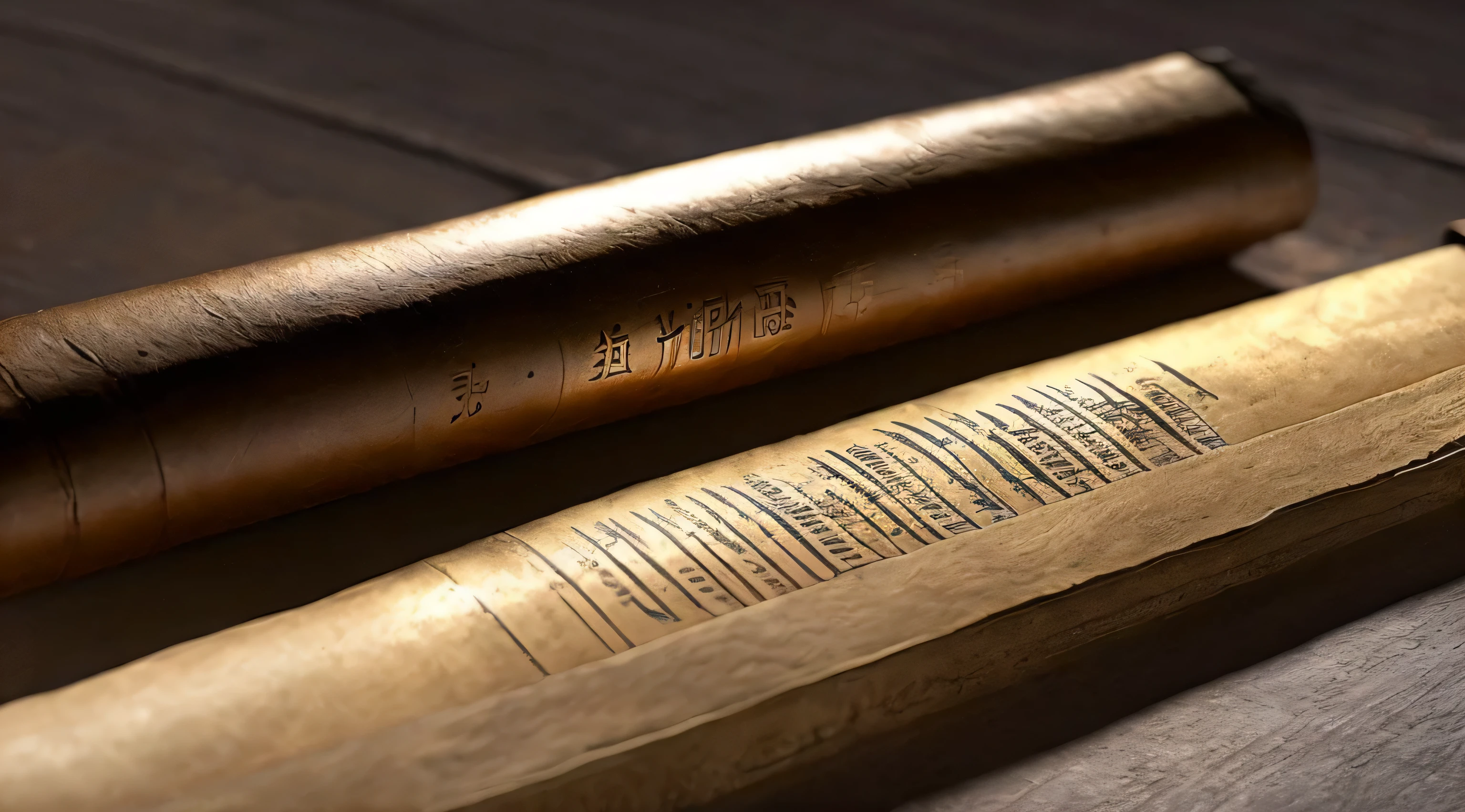 Ancient Israel、1st century、(((old scroll with hebrew written on it)))、In 8K、Live shooting、highest quality、masterpiece:1.5、ultra-lightweighthigh-resolution、photogenuineistic:1.5、cinematic light、soft volume lighting:1.5、genuine、photogenuineistic:1、be familiar withな皮膚、professional lighting、photograph、sharp focus、be familiar with、professional lighting、photon mapping、be familiar withで複雑な環境、非常にbe familiar with、highest quality、美術的なphotograph、photogenuineisticなコンセプトアート、Cinematic perfect light with soft natural volume、mid journey、be familiar withな手、