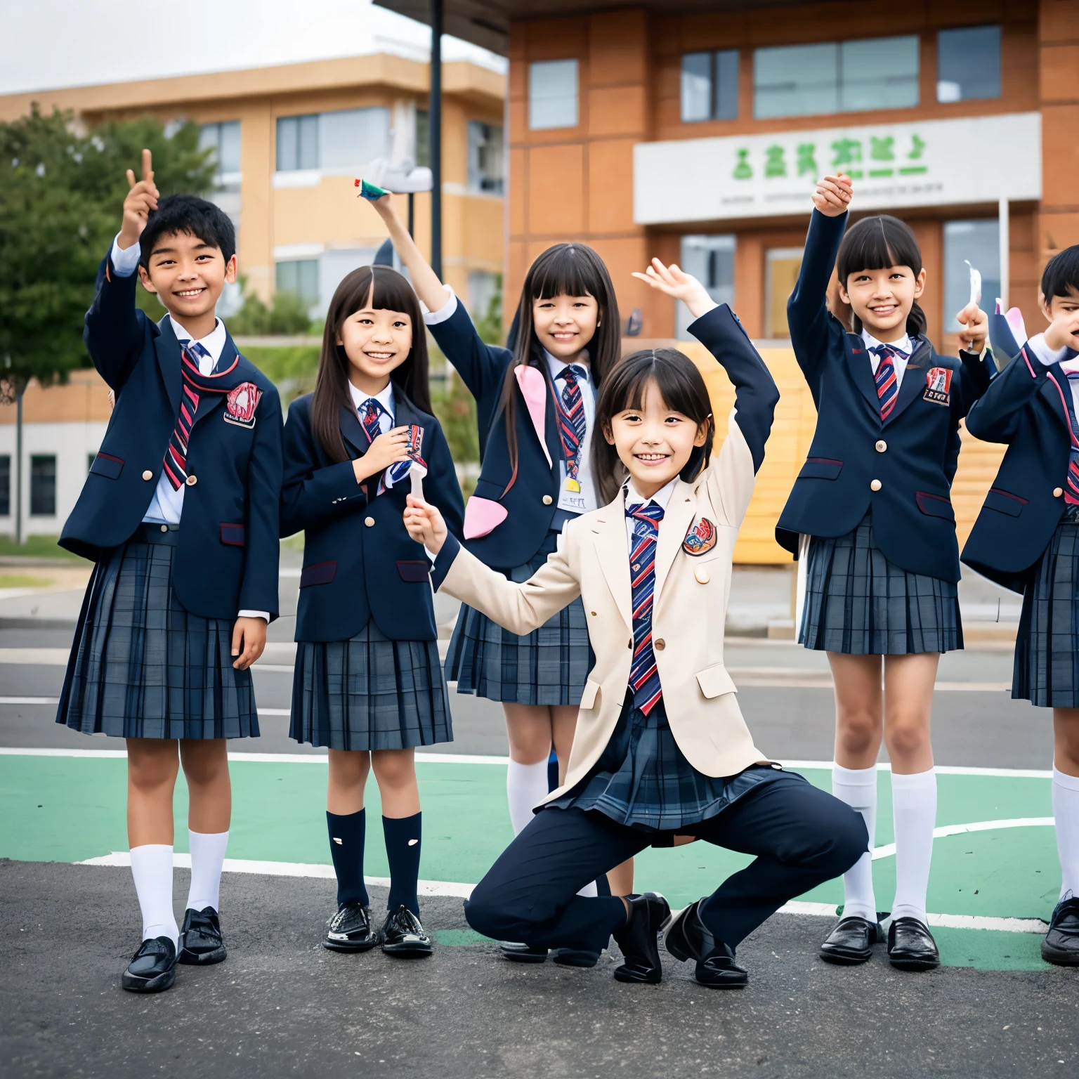 hight resolution、high-level image quality、in 8K、Real live-action、Raw photography、top-quality、masterpiece、超A high resolution、Raw photo、ren、Beautiful fece、masutepiece、((Obscene content))、For adults、charm of 、absurderes、((((Japan ))))、Japan Girl、(tre anatomically correct)、((8years old))、((with round fe))、((Tanuki face))、((Cute little face))、(((((Shy laughter)))))、de pele branca、((chubby figure))、小柄、Juvenile physique、Smaller chest、kne、 thighs thighs thighs thighs、独奏、fullllbody、Very nice、(((Blazer Uniform) ))、 ((Pubic area))、(Mansuji)、((White underwear))、Are sleeping、(Photorealsitic:1.37)、Photon mapping、Realistic、Radio City、Physically Based Rendering、depth of field rally background、a picture、(((a junior idol in Japan)))、Sparkling eyes、shiny lip、too bright natural light、The Bright Sun、Too bright sunlight、(((((8years old)))))、(((Pubic area)、(Mansuji),to stand、Open your legs、Open your crotch、Show each other、Only one person,Short hairstyles、Short-cut hair、(((alone)))、Blur the background、(headband)