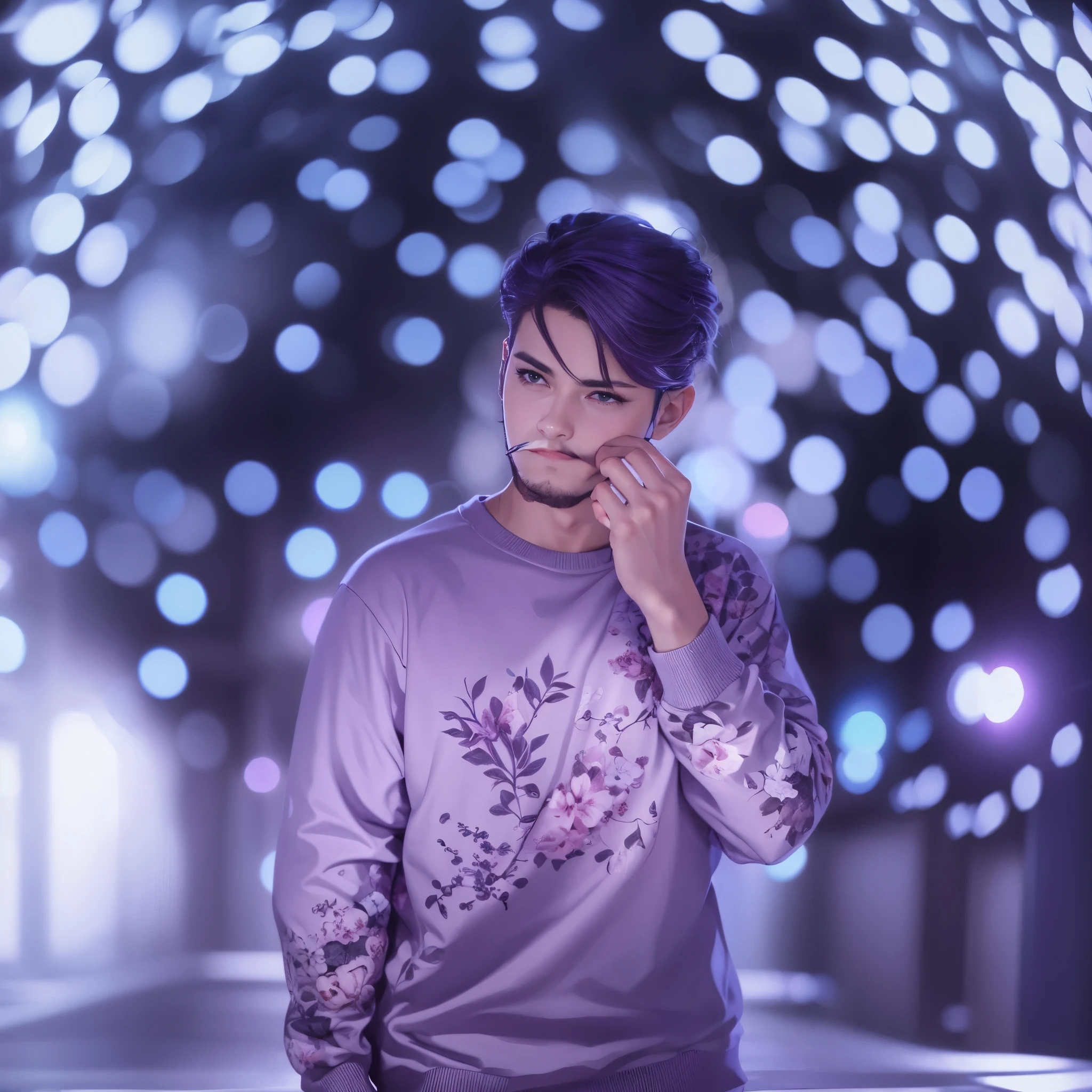 Purpleberry colour sweatshirt