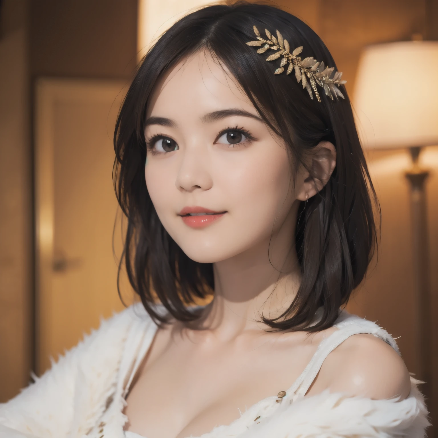 146
(20 year old woman,animal character costumes), (surreal), (High resolution), ((beautiful hairstyle 46)), ((short hair:1.46)), (gentle smile), (breasted:1.1), (lipstick)
