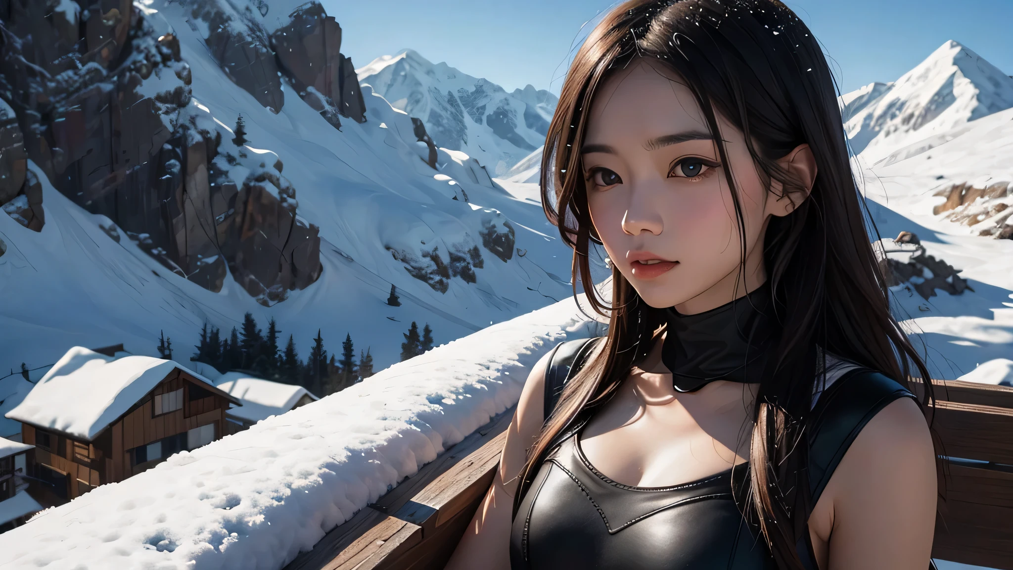 snow mountain,hardships