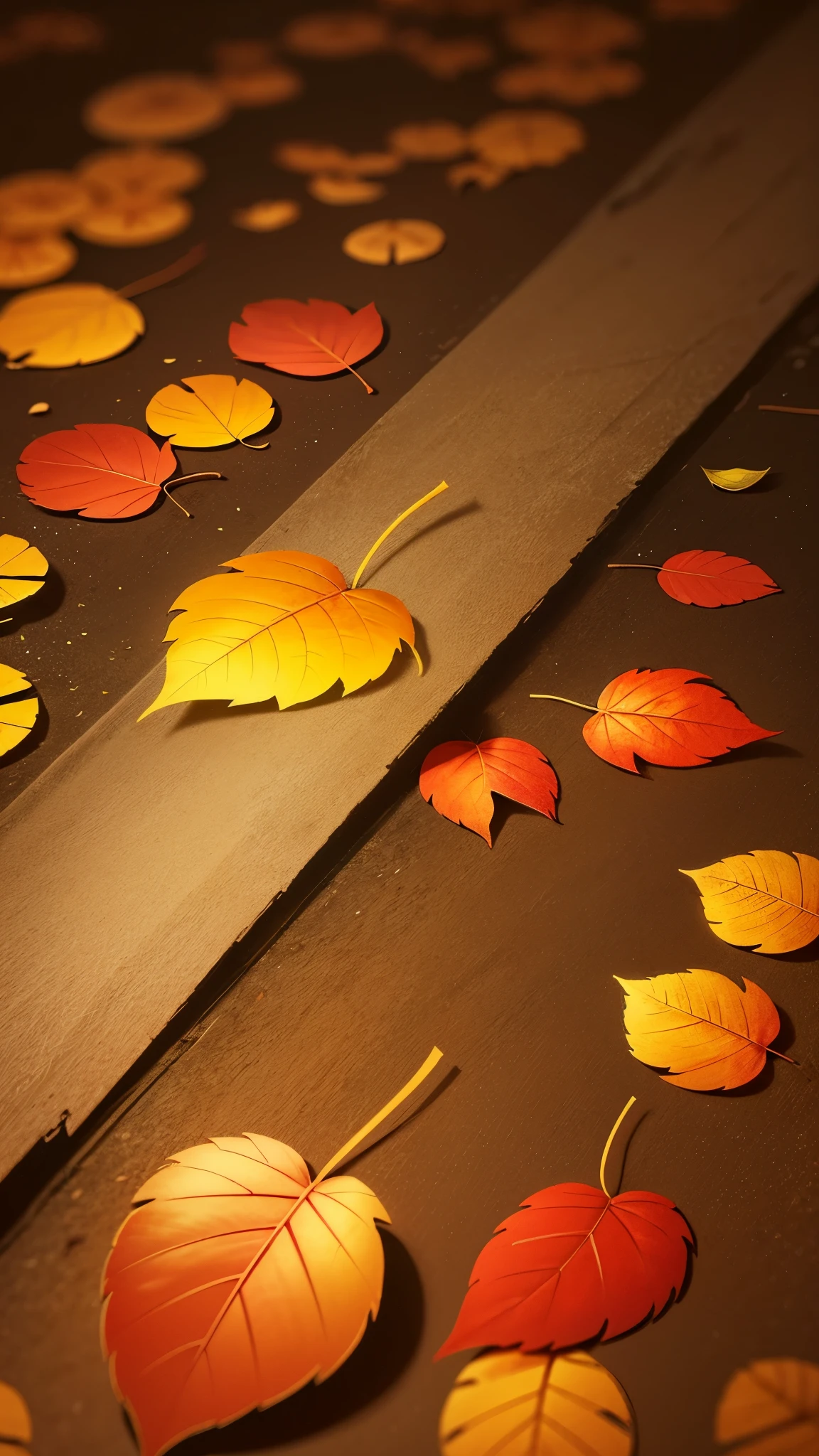 simple_wallpaper, fallen_leaves,