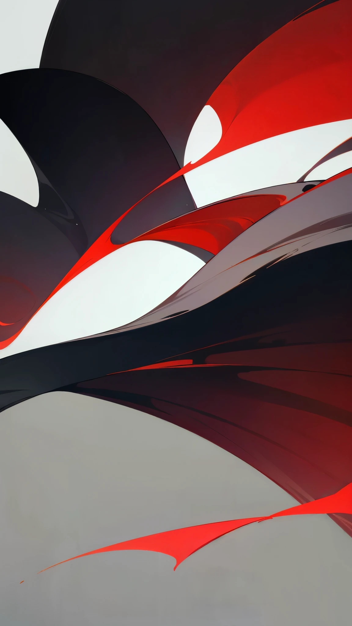 abstract art, shades of red, monored colors, canvas filled with color
