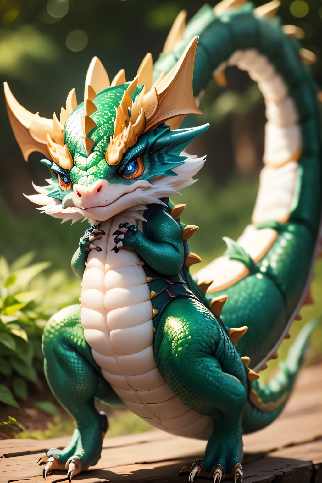 China 8k ultra clear cute dragon