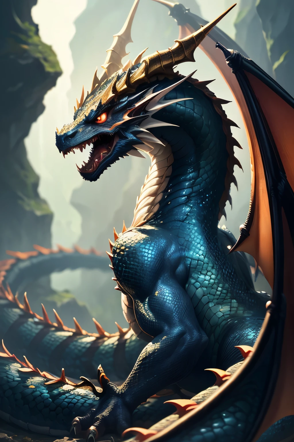 China 8k ultra clear dragon