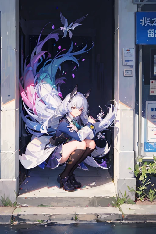 (melhor qualidade), obra de arte, extremely detailed 8K CG uniform illustration, cor alta, extremely cor alta saturation, todas as cores se aprofundaram, pintar, arte do grafite, Central composition, luz e sombra extremamente detalhadas, parede de graffiti, wall pintared bright, 1  graffiti 1 meninado para a parede, Rosto e olhos extremamente detalhados, Medium length hair, Roupa de esporte, nuvens coloridas