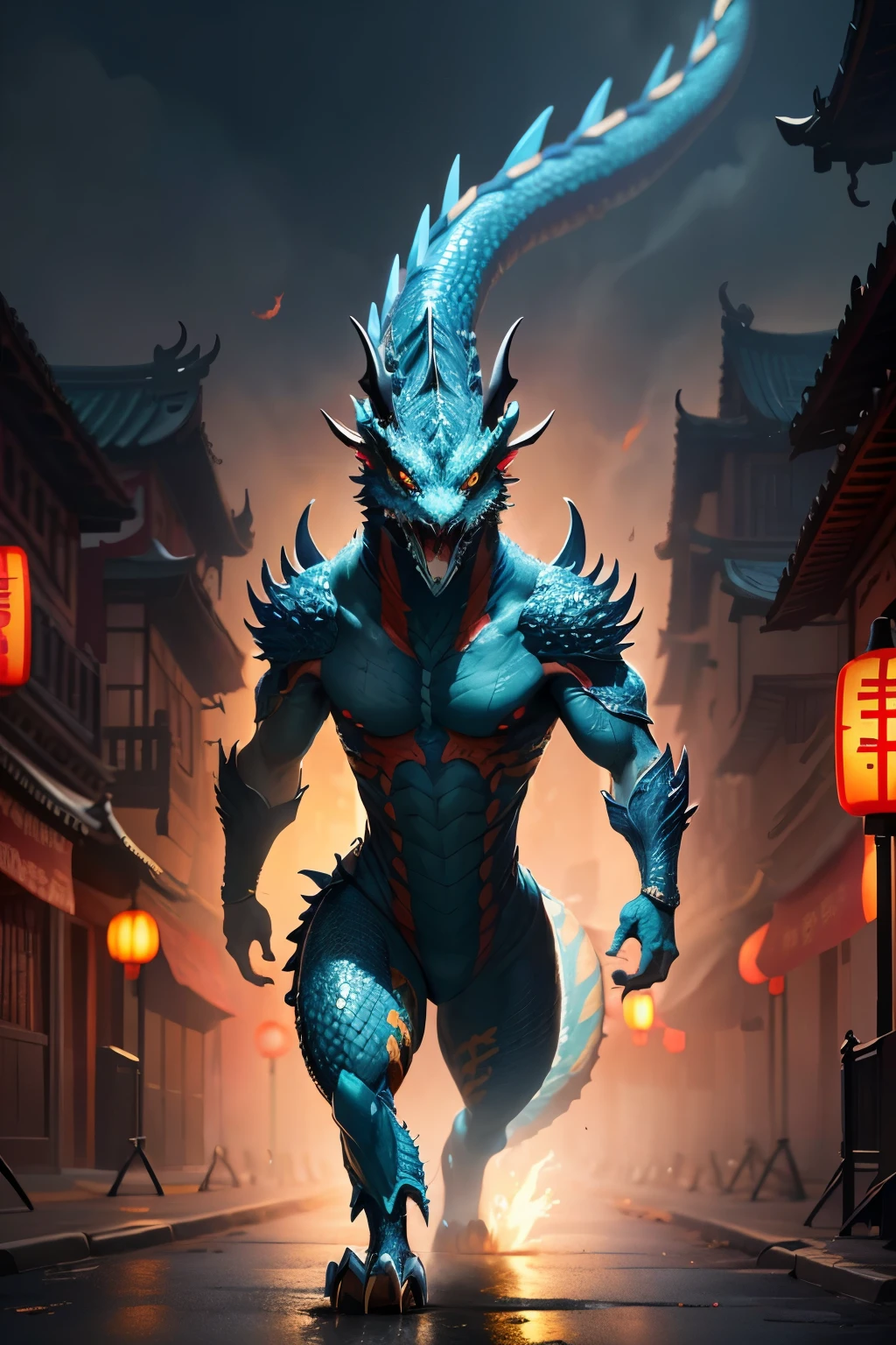 China 8k ultra clear dragon