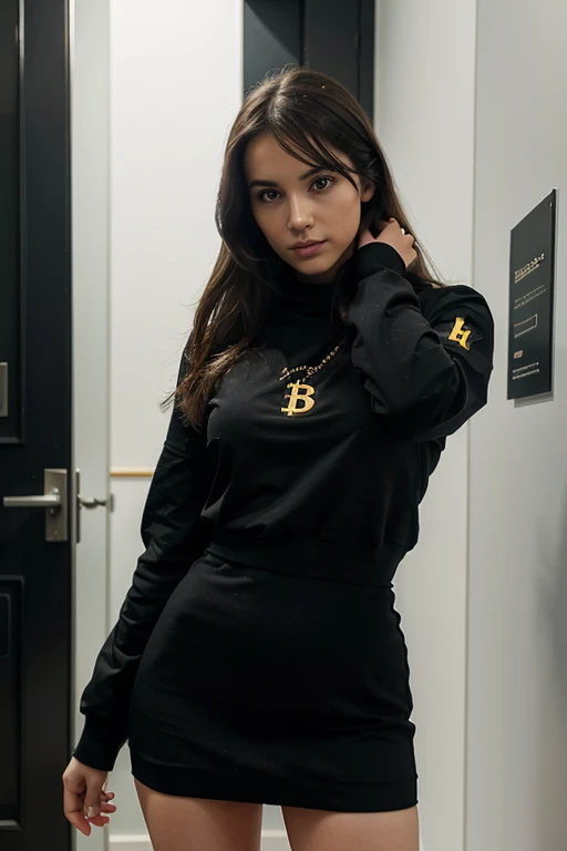 Dans un monde numérique, éclairé par les lueurs du Bitcoin, émerge une femme forte et affirmée. Vêtue d'une tenue moderne, elle tient fièrement un bouclier orné du symbole du Bitcoin. Son regard confiant reflète la puissance et la confiance dans la révolution financière numérique.

Cette image symbolise la défense des principes du Bitcoin et la force d'une communauté déterminée à promouvoir la liberté financière. La femme, loin des stéréotypes, incarne la diversité et la puissance féminine dans l'espace crypto.