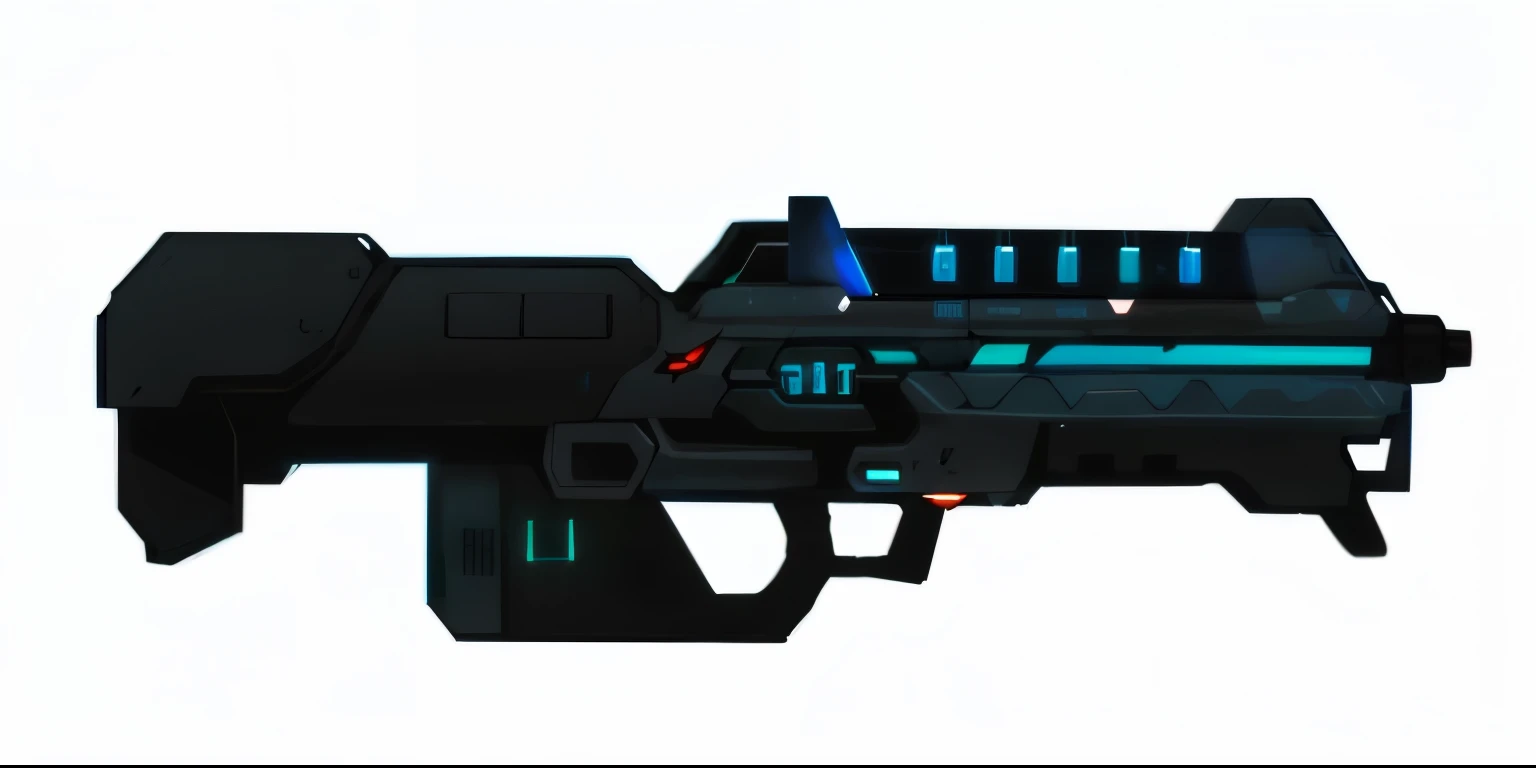 Close-up of a gun with blue light, laser rifles, futuristic assault rifle, sci-fi skin, futuristic weapon shotgun, gauss rifle, Future gun, With a sci-fi rifle, energy rifle, sci - fi weapon, a laser rifles, laser wiping, pulse rifle, futuristic pistol, laser guns, laser rifless, plasma gun, pulse rifles