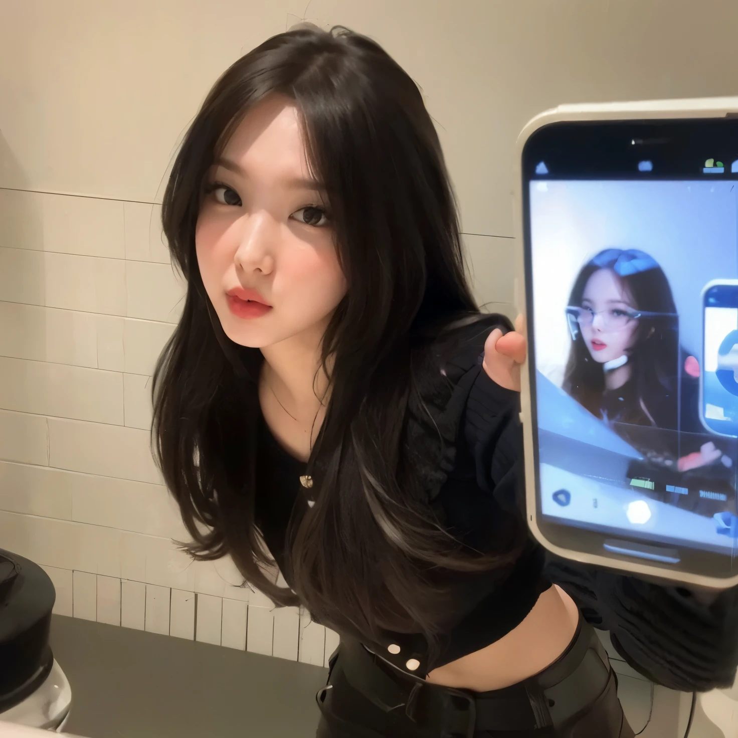 Im Nayeon from Twice face, fotorrealista, ultrahd, 8K