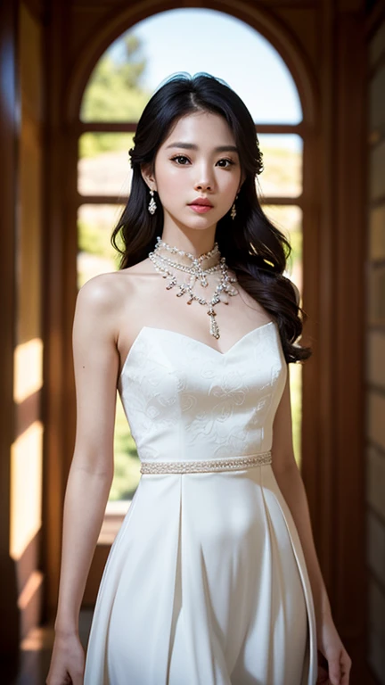 In this exquisite masterpiece of a photograph, taken with the utmost precision using a top-of-the-line Nikon camera and capturing every intricate detail in stunning 16K resolution, we find ourselves immersed in a scene of pure beauty and realism. The talented photographer used the Fujifilm XT3 to create a photorealistic image that is so incredibly detailed, it is almost as if we are witnessing a real-life moment unfold before our very eyes.
At the center of this breathtaking composition stands a solitary girl, courageously baring her entire being to the world. With her flawless, delicate face illuminated by the beautiful lighting surrounding her, she exudes an air of confidence and elegance. Every aspect of her appearance has been meticulously attended to, from her stylishly cut