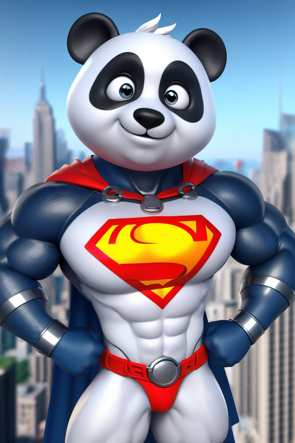 Panda Superman