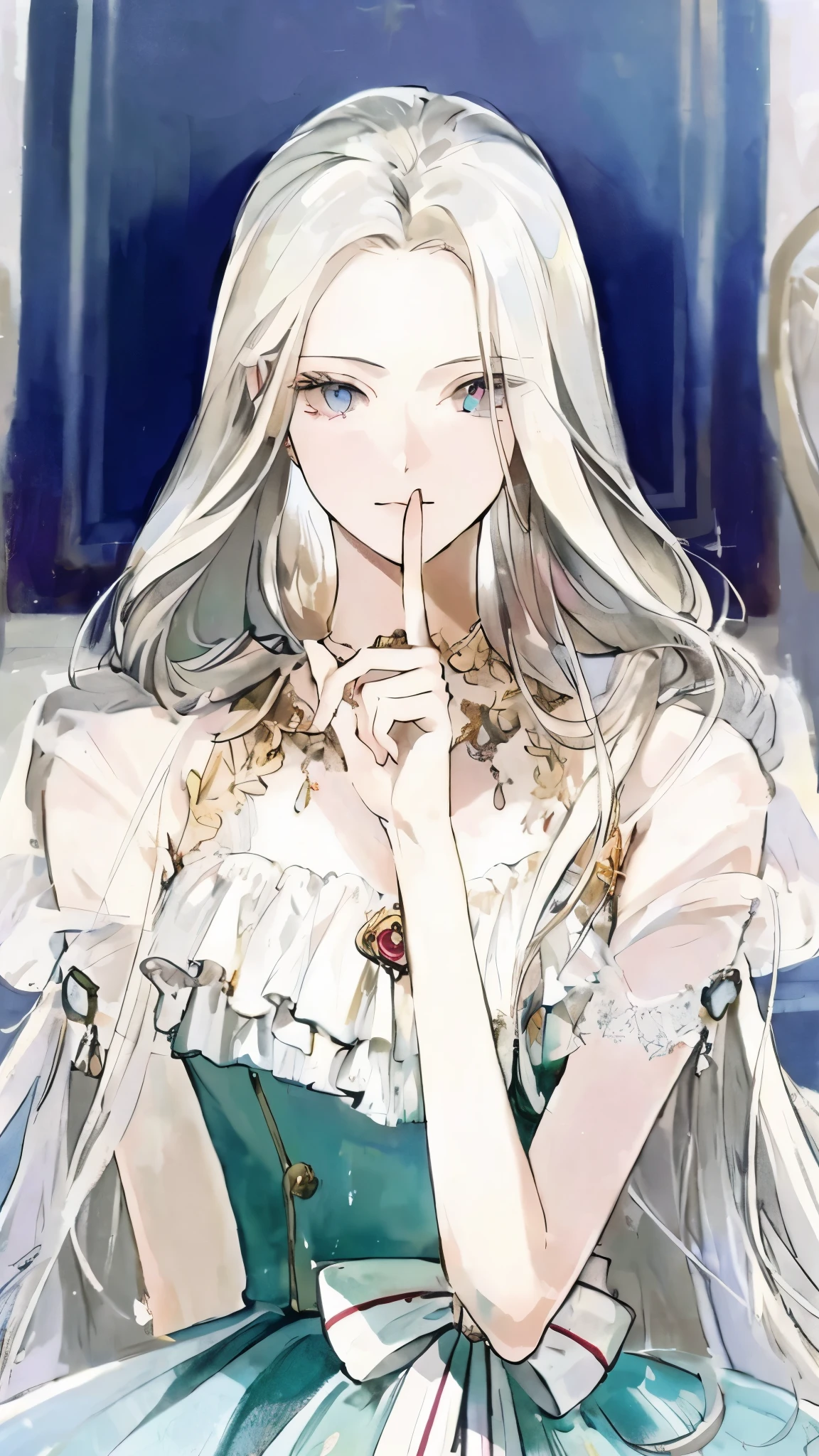 masterpiece, best quality, an extremely delicate and beautiful girl,an extremely delicate and beautiful, world masterpiece theater, ultra-detailed, highly detailed, best quality, blonde hair, highres, extremely detailed,1girl, best quality, illustration, looking at viewer, impasto, canvas, oil painting, realistic, realist ,real, pink eyes, long hair , straight hair. Vintage outfit