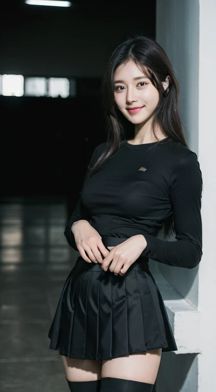 smile, big eyes