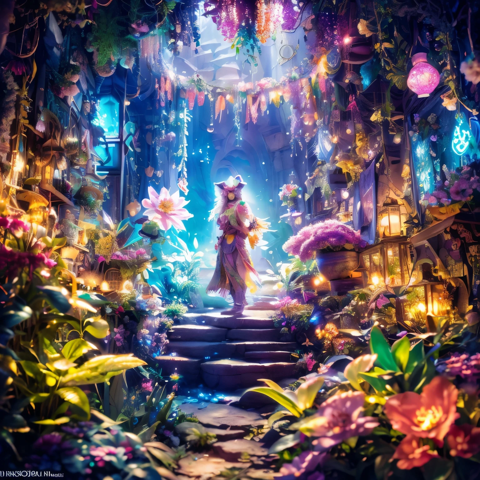 (Best quality at best, 8K, A high resolution, tmasterpiece:1.2), ultra - detailed, (actual, realistically:1.37), vibrant with colors, magical ambiance, Whimsical, (((muscular men flower, an epiphyllum, an extremely beautiful bright flower, indescribable beauty, a transparent and luminous flower))), (Ghibli-like colours, first-person view, UHD, masterpiece, ccurate, anatomically correct, textured skin, super detail, high details, high quality, award winning, best quality, 8k))), Surreal, Psychedelic, Complicated details, Beautiful texture, Ethereal, like a dream, Soft glowing light, Charming Patterns, fantastical creature, Hidden surprises, dreamy night-blooming cereus, Surreal color palette, Mystic aura, hyper realisitc, Enchanting journey, psychedelic trip, vivid imagination, immersive experience, mysterious flower, otherworldly charm, glowing paths, Light up the magical flowers, surreal sky, Whimsical plants, a magical encounter,Fascinating artwork, handsome, large cock, sexy