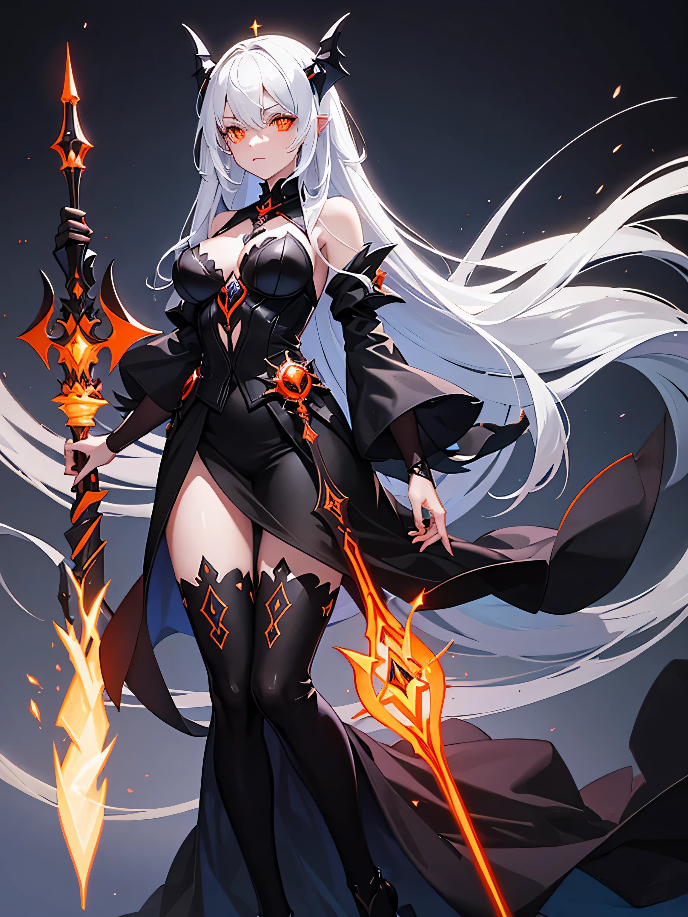 full body, High resolution, detail, 高いdetail, Shortcuts, Gray Hair, Grey Hair, Silver Hair, Exposed breasts、Open your mouth, Red eyes, accessories, Illustration, Anime Style, girl、Body、