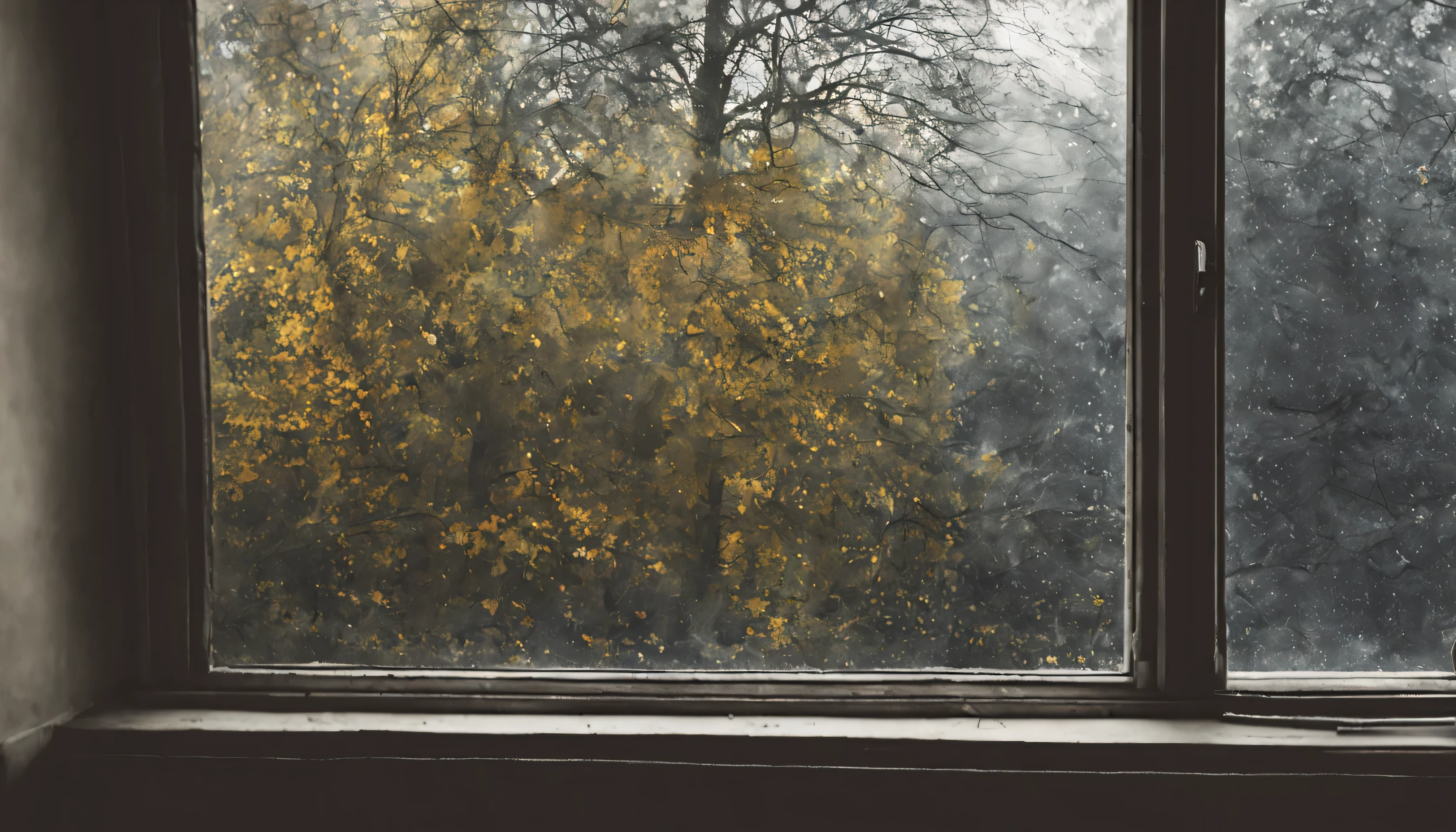 looking out the window without hope
