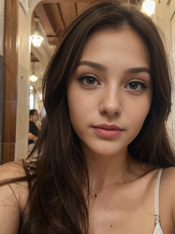 young female, 22 ans, Brazilian, Beautiful Shape, nice face, green eyes