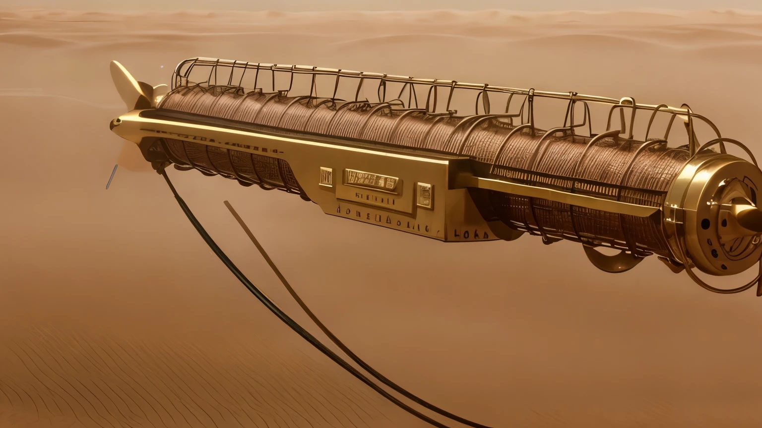 a citadel, highly detailed, masterpiece, Dune, Devils