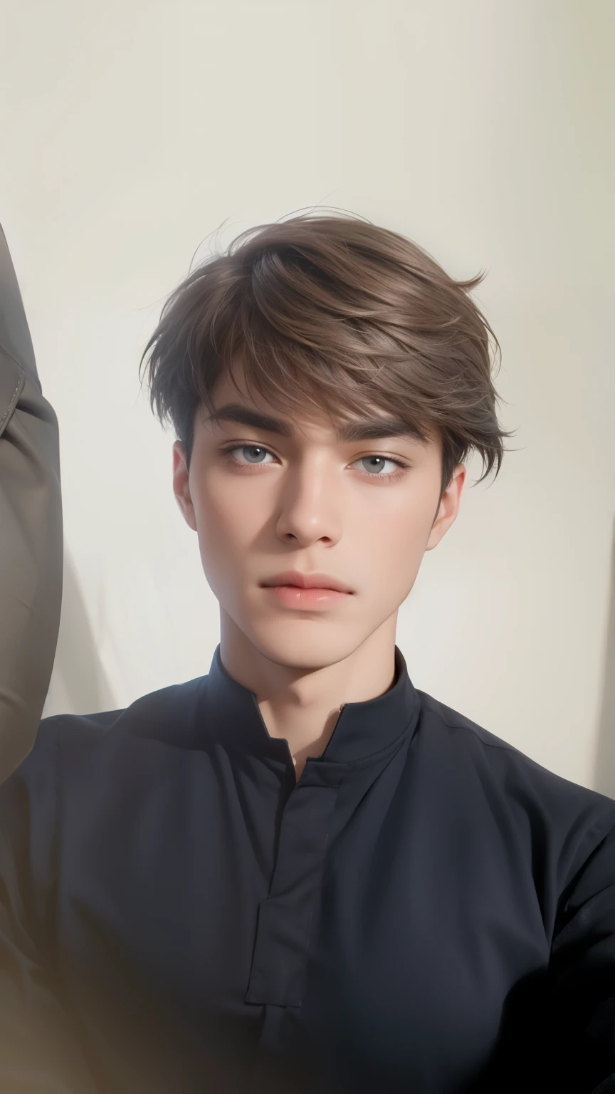No scars on face, clear face, handsome face and jawline