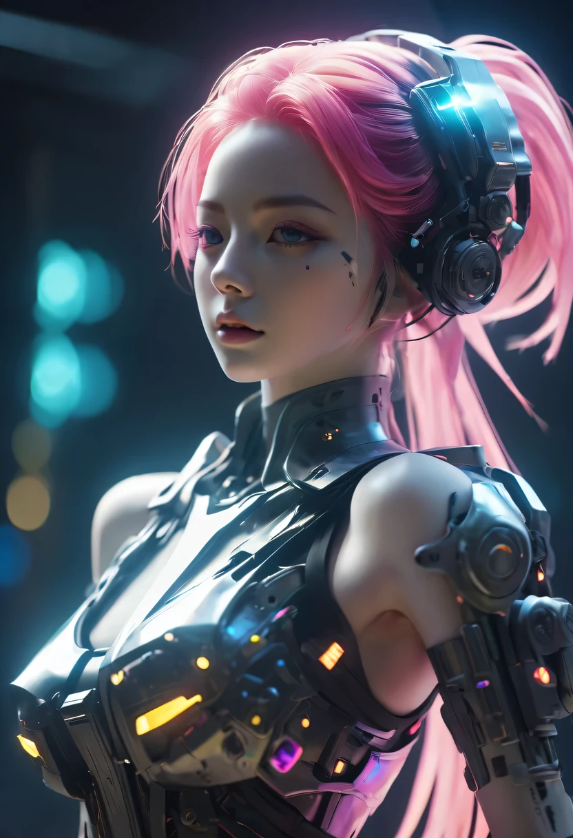 <lora:CyberpunkWorldXL:1>CyberpunkWorld minuet, noise, punk rock
, cyberpunk, sci-fi, tech, 24mm, (analog, cinematic, film grain:1.3), Bokeh DOF, (Masterpiece:1.3) (best quality:1.2) (high quality:1.1)