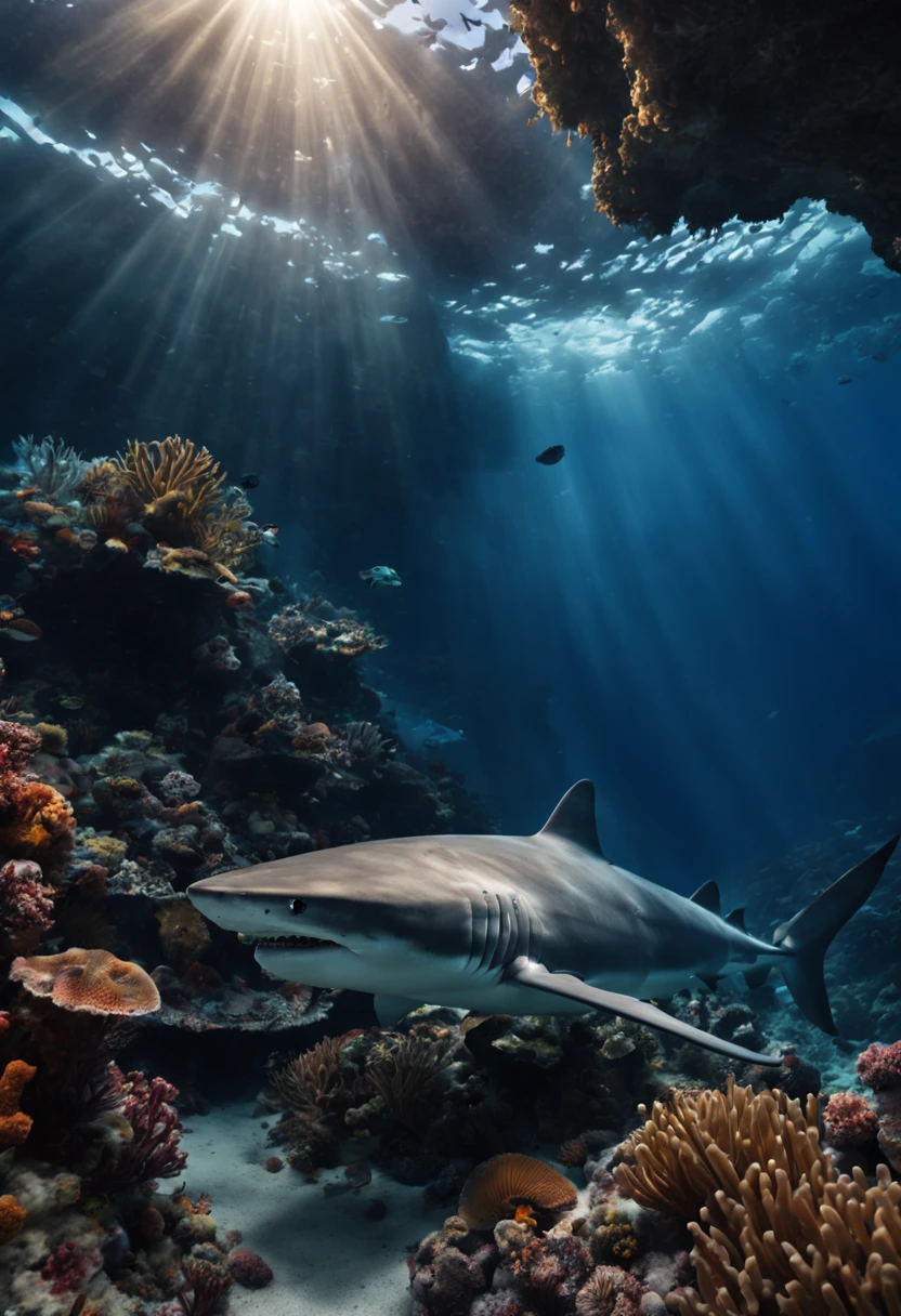(best quality,4k,8k,highres,masterpiece:1.2),ultra-detailed,(realistic,photorealistic,photo-realistic:1.37),lego shark,impressive,brilliant,playful,striking colors,detailed blocks,shark built with lego pieces,dynamic composition,three-dimensional effect,vivid textures,breathtaking,impressive LEGO masterpiece,artistic,meticulous workmanship,lego sculpture,attention to detail,perfectly constructed,mesmerizing,awe-inspiring,realistic lego shark,detailed teeth,and fins,playful expression,impressive craftsmanship,well-crafted,shark image in lego,alive with color,impressive scale,covered in lego blocks,attention-grabbing,eye-catching,accurate representation,awe-inspiring lego creation,hours of dedication,expertly assembled,fully articulated,impressive lego shark model,creative masterpiece,lego artwork,enchanting lego sculpture,impressive lego design,meticulously constructed,amazing lego creation,impressive lego shark artwork,amazing attention to detail,vibrant lego brick colors
