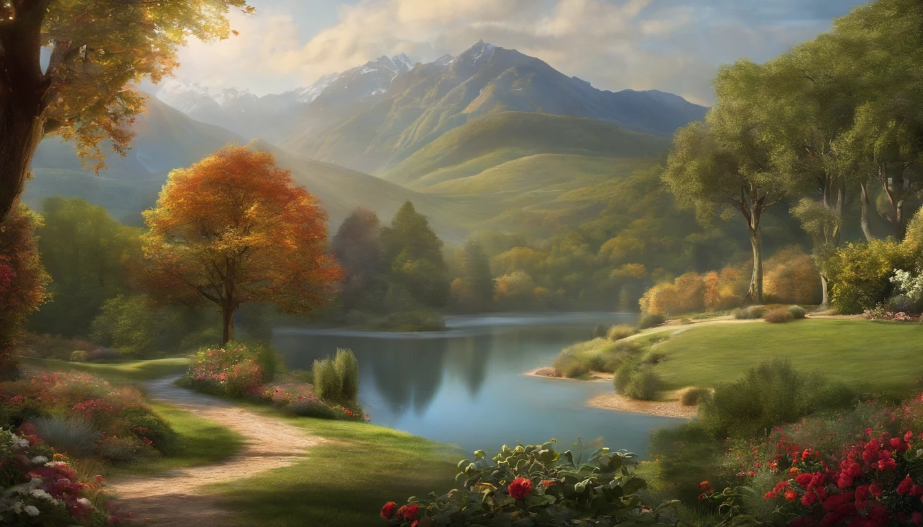 "Bienvenue dans le monde biblique ! Rejoignez Adam, le premier homme, dans son magnifique jardin d'Éden, un lieu bénit et rempli de vie où il a été créé à l'image de Dieu. Explorez la merveilleuse illustration biblique de la création et découvrez les leçons de vie que cette histoire intemporelle peut nous apprendre."