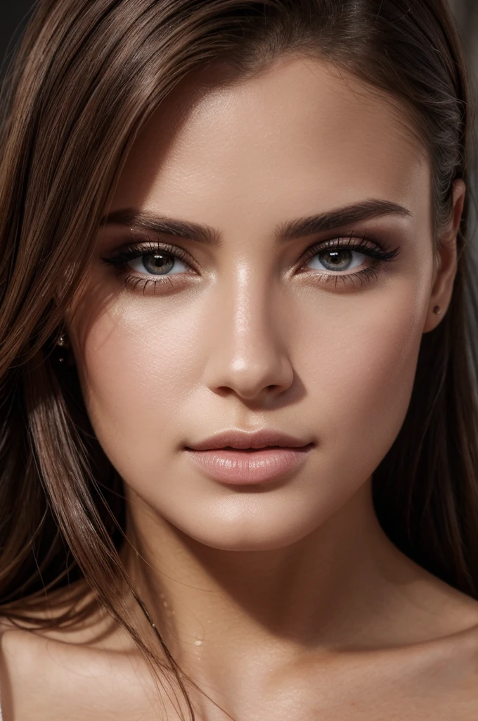 stunning woman,detailed eyes,beautiful lips,highres,ultra-detailed,portrait,realistic lighting,vivid colors