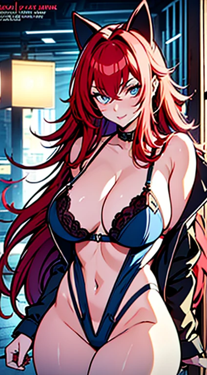 1girl in、RIAS GREMORY,beautiful a girl、red hair,(Cute Loose Bob hair、Flowing hair)、(is wearing a lingerie:1.5)、(red-lips、tiny chest、toned stomach、Eye lashes)、illuminations、natural soft light、(beatiful detailed eyes、symmetrical eye)、(8K、Raw photography、​masterpiece、high-definition RAW color photography、top-quality、High Definition CG Unified 8K Denden Wallpaper)、(Best Shadows、The best illustrations)、highly contrast、Erotic、(lingerie)、(You are erotic)、Sexy appearance、((parka))、((Wear big clothes))、(Light blue underwear)、(Light blue lingerie)、Neon Illustration、((top-quality)), ((​masterpiece)), (high-detail:1.3), 3D, is looking at the camera、年轻、Young hacker woman showing big breasts、Spreading the crotch、neotokyo