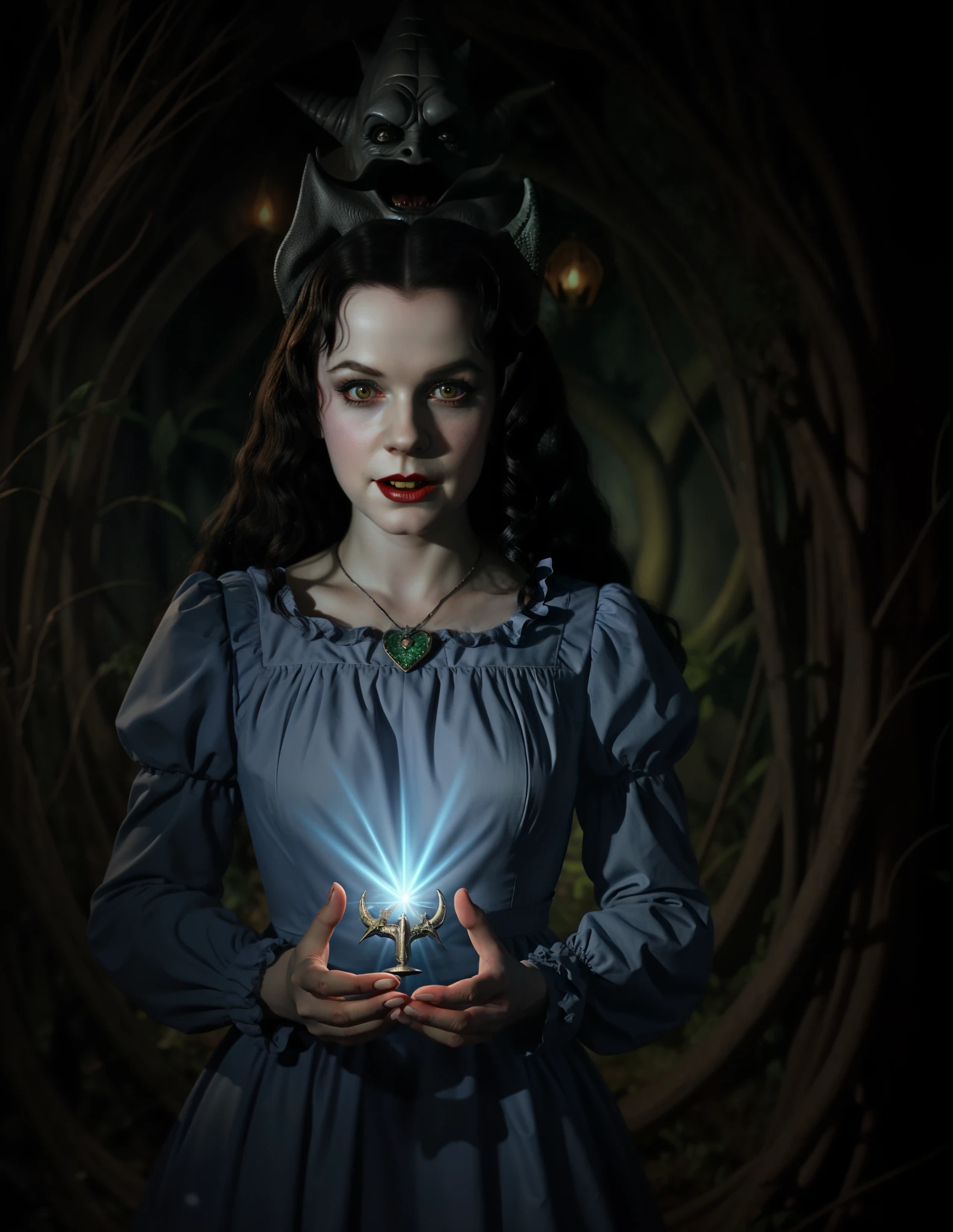 DOROTHY OF OZ IN A SATANIC WAY