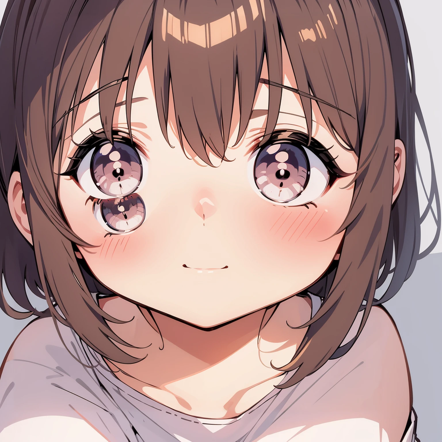 Simple Vector Editorial Illustration , plano, cute manga , cor pastel