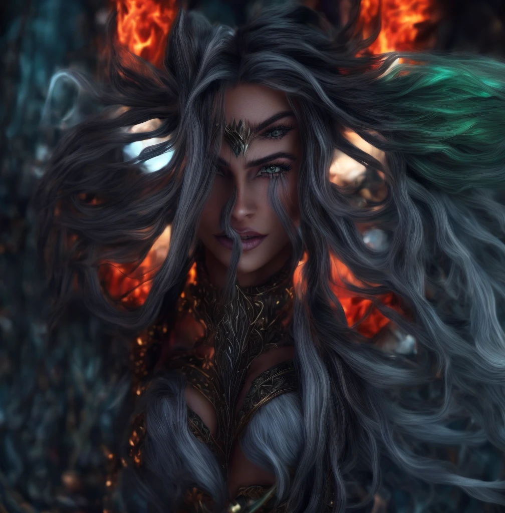 ((World of warcraft)), ((Hyper realistic super detailed sexy night elf female)),((Demonhunter)),  beautiful elegant demon queen, queen of the underworld, dark fantasy style, goddess of the underworld, dark sorceress, beautiful succubus, expressions faciales sexy, (((Full body potrait))) seductive facial expressionace detail: 1.4): 0.4], 16K resolution, 4k resolution, (Ventre plat parfait), (image couleur), (((white long curly hair))), BREAK feminine, elegant, Demonhunter, world of warcraft,Outfit: Sexy black and red leather armor Body: With white pale skin, mesmerizing eyes, and natural allure, highlights her curves and accentuates her toned physique, exuding confidence and radiance. Image: A high-quality, ultra-detailed masterpiece showcasing Presented in high resolution, the image showcases. BREAK, masterpiece, best quality, highly detailed, desire, blush, (Beautiful and detailed eyes description), (beautiful and detailed face), Perfect female body, (Best Quality), (ultra-detailliert), (masuter piece), (hight resolution), (Original), (the Extremely Detailed CG Unity 8K Wallpapers)