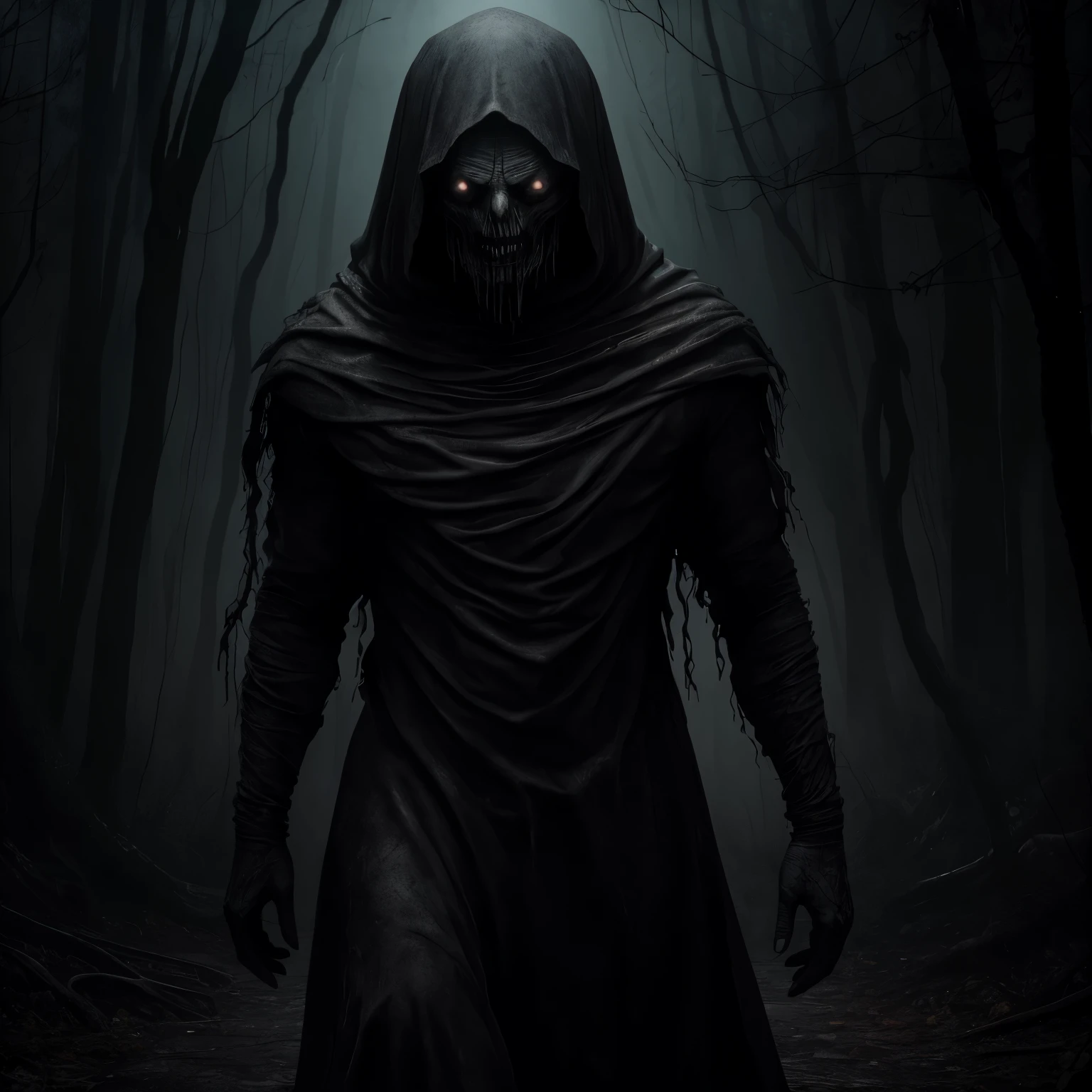 (best quality,4k,8k,highres,masterpiece:1.2),ultra-detailed,(realistic,photorealistic,photo-realistic:1.37),horror creature,gray skin,severely distorted,unsettling,[no mouth],[no nose],[empty eyes],gruesome features,[sinister atmosphere],shadowy figure,twisted limbs,dark and ominous,ominous presence,[unnatural movements],unnerving presence,haunting appearance,disturbing entity,[nightmarish vibe],[creepy atmosphere],eerie presence,[chilling aura],intense fear,horrifying entity,[ghastly creature],distorted form,terrifying manifestation,disfigured body,[horror theme],horrific essence,malformed creature,dreadful being,[terrifying presence],macabre appearance,nightmarish figure,morphed body,deformed entity,[spine-chilling atmosphere],creepy creature,lurking monster,dismal appearance,otherworldly entity,dread-inducing,[unsettling presence],grotesque features[dark and gloomy],