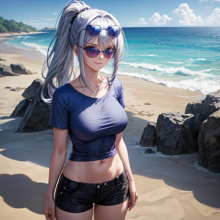 (Obra maestra, Vibrante escena de playa:1.2), (nejire hado de boku no hero:1.5) , (Enjoying a sunny day:1.1), (con un bikini blanco de tanga:1.4), (Well-endowed bust and curvilinear melt:1.4) , (cuerpo proporcional a pesar de su baja estatura:1.1), (Photograph taken from behind to highlight your buttocks:1.5) , (Slowly turning to look at the camera:1.2), (playful expression:1.1), (capturando su belleza y confianza:1.1), (Ambiente junto al mar:1.1), (Refreshing ocean waves:1.1) hiperdetallado, Detalles locos, bellamente graduado de color, Motor irreal, DOF, Super-Resolution,Megapixel, Cinematic Lightning, Antialiasing, FKAA, TXAA, RTX,SSAO,Procesamiento posterior, Post Production, Mapeo de tonos, .cgi, VFX, SFX, insanely detailed and intricate , Hiper maximalista, hiperrealista, volumetic, fotorrealista, ultra fotorrealista, Ultra detallado, Detalles intrincados,8k, Super detailed , a todo color, volumetric illumination, HDR, realista, Motor irreal, 16k, foco nítido. Renderizado de octanaje