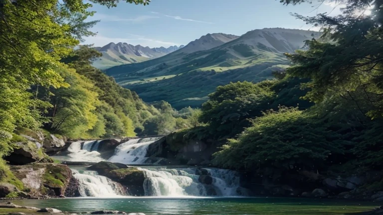 Embark on a visual journey through serene landscapes and breathtaking scenes that capture the essence of nature's beauty. Explore the enchanting landscapes that evoke a sense of peace, harmony, and tranquility. From rolling meadows and majestic mountains to cascading waterfalls and lush forests, these video backgrounds will transport your audience to a world where the whispers of the Earth come to life. Use these stunning visuals to enhance your project with the soothing power of nature. Let the mid-journey prompt guide you through a tapestry of natural wonders that inspire and captivate.