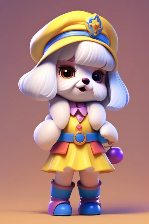 3DCHARACTER, (((Breed only Maltese Dogs))) de pelo muito longo e cor de pelo albino, brincando com seus Brinquedos em um lindo quarto fofo, Dog with an expression of happiness when he sees his owner, Cachorro com boca aberta, breed dog , German dwarf spitz, Lulu of Pomerania, Maltese ,Yorkshire Terrier, lindo Maltese posando para uma foto usando roupas fofas, fofo usando vestido fofo de princesa, luxurious hat, ties, Bandanas, vestido, cores fofas, children'dog clothing colors. low angle view, eye level shot (virilha),Just huge morbid thighs, gordinhas, extremamente grossas;,rima de trabalho, melhor qualidade, (Vista frontal), (vista da minhoca'olhos), perspectiva do olho do minhoca, low angle. ,(corpo todo:1.2),fundo simples, obra de arte,melhor qualidade,(fundo gradiente vermelho:1.1)