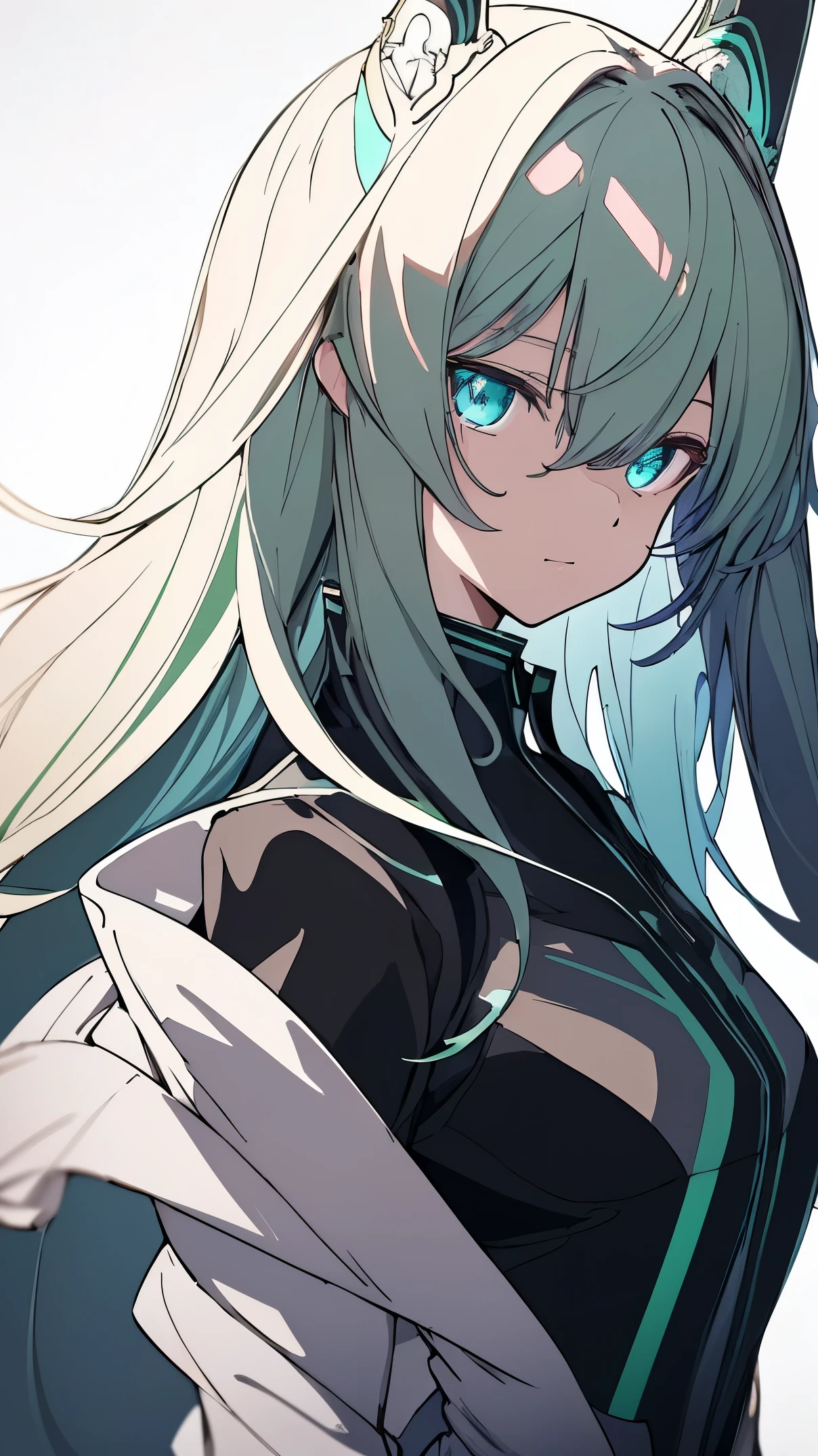 Flat vector art, Miss, beautiful anime style Miss, flat color, wide angle, Clean and meticulous face, intricate clothing, Similar colors, Glowing shadow, beautiful gradation, depth of field, clean images, high quality, high detail, HD, Luminous Studio graphics engine, cute face, slim waist, nice butt,