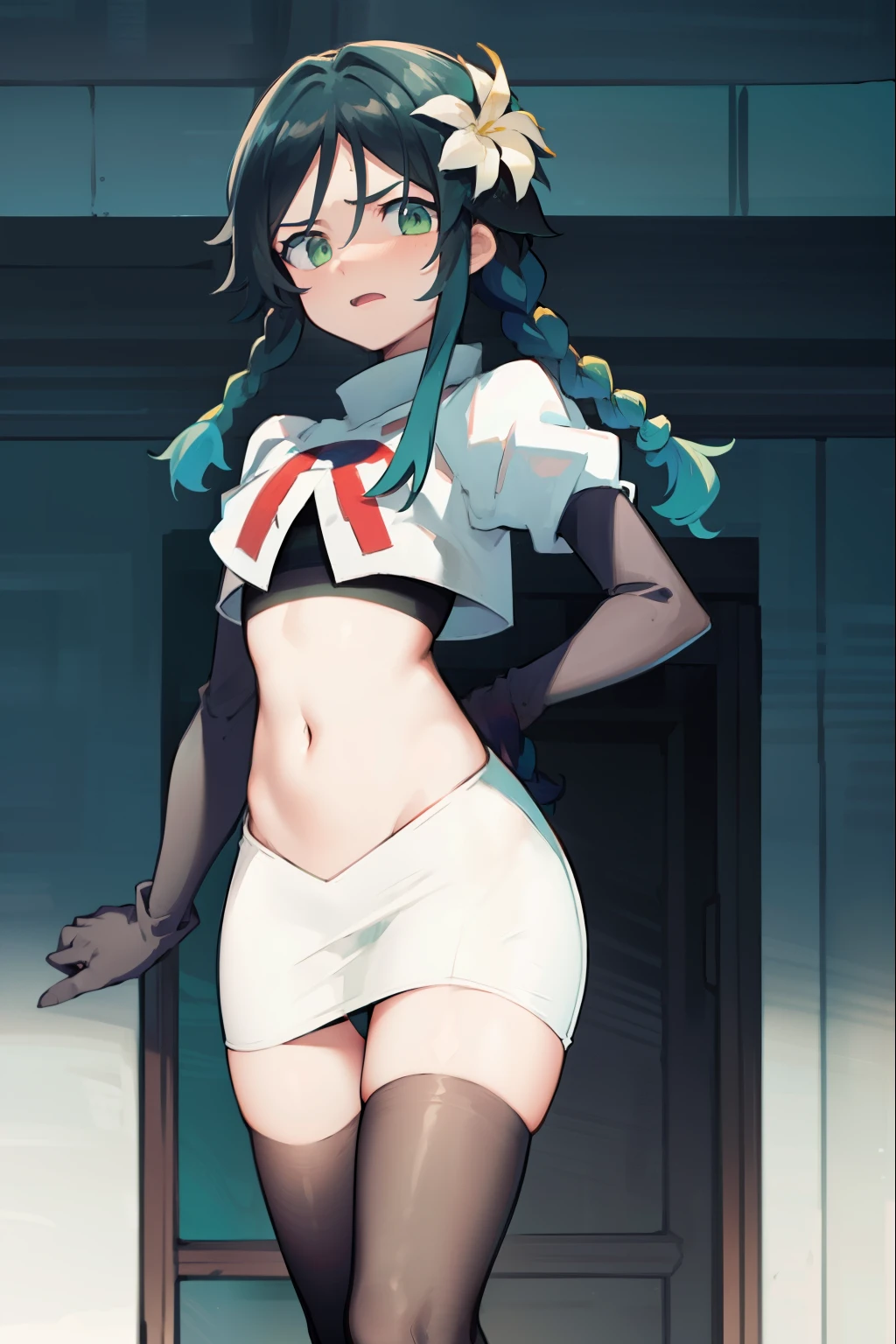 High-level image quality、qualidade superior、desenho detalhado、Does not blush cheeks、Beleza adulta esbelta、Sailor School Swimsuit、olhos pequenos、Joelho alto、Meias、medium chest、Assento interno da coxa、Petanko sentado、cabelo de rabo de cavalo、Hold your chest and groin with your hands、Hide your chest and crotch with your hands
