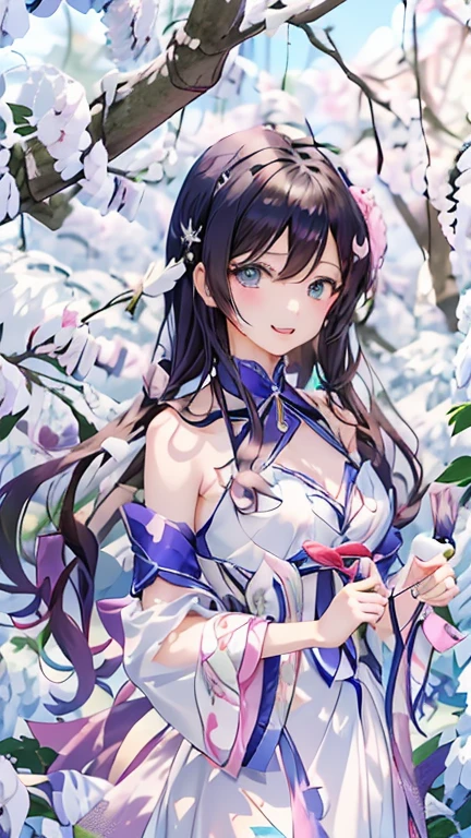 蓝头发猫耳朵抱着鸟的cartoon女孩, 非常漂亮的cartoon猫女, 美丽的cartoon女孩, cartoon女神, 美丽的cartoon猫女, cartoon艺术, Kitagawa Marin fan art, 美丽的cartoon肖像, 美丽的cartoon风格, Hestia, 漂亮的cartoon女孩, cartoon, beautiful cartoon艺术work, cartoon插画, cartoon萌系艺术风格, 有吸引力的cartoon女孩