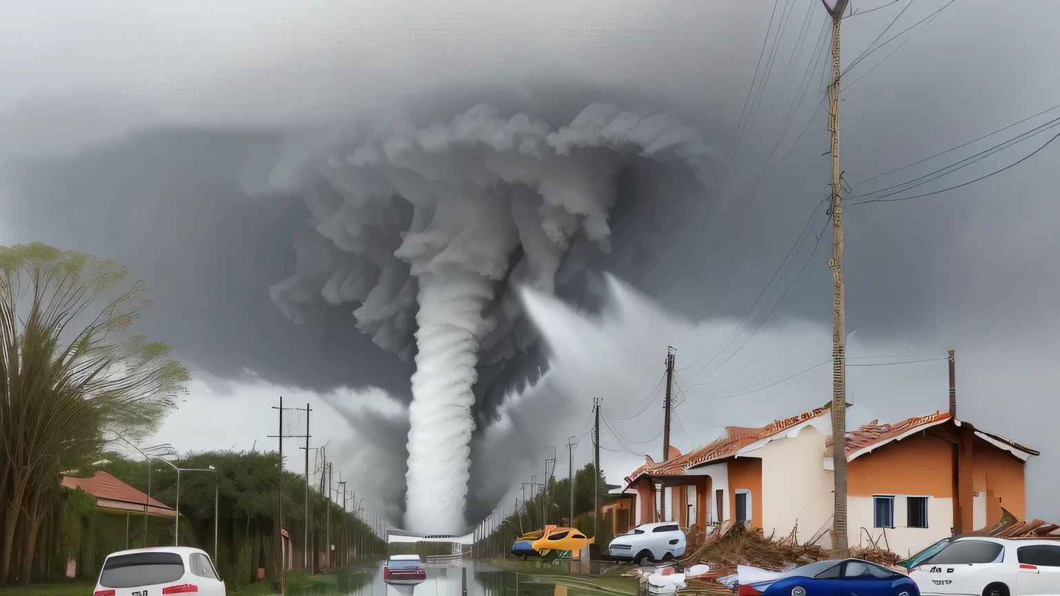 casas devastadas por tornado