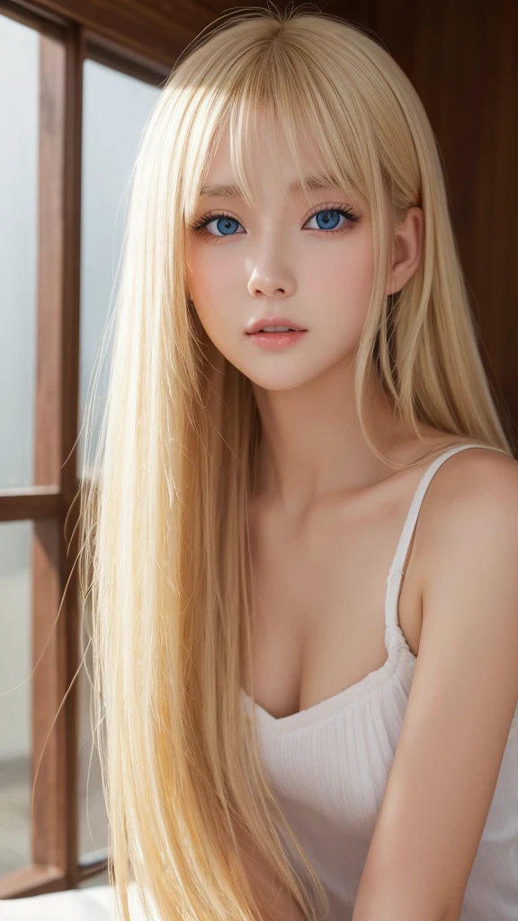 非常にbeautiful faceにしがみつく風の金髪、Beautiful eyes hidden in blonde hair、Very shiny and very cute&beautiful face、Shiny and very beautiful white skin、Very beautiful and cute sexy marine blue eyes、Beautiful super long shiny silky blonde hair、beautiful bangs、Sexy 18 year old very beautiful woman、Very beautiful and cute girl、Beautiful and cute sexy eyes、blonde hair above the eyes、片blonde hair above the eyes、blonde between the eyes、small face beauty、gross face、Young, fine-textured, glossy skin、cheek gloss hair above eyes、Hair above one eye、hair between eyes、