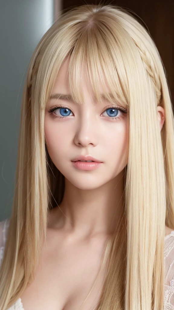 非常にbeautiful faceにしがみつく風の金髪、Beautiful eyes hidden in blonde hair、Very shiny and very cute&beautiful face、Shiny and very beautiful white skin、Very beautiful and cute sexy marine blue eyes、Beautiful super long shiny silky blonde hair、beautiful bangs、sexy very beautiful woman、Very beautiful and cute girl、Beautiful and cute sexy eyes、blonde hair above the eyes、片blonde hair above the eyes、blonde between the eyes、small face beauty、gross face、Young, fine-textured, glossy skin、cheek gloss highlight、small face beauty、A beautiful girl with hair above her eyes、Hair above one eye、hair between eyes、