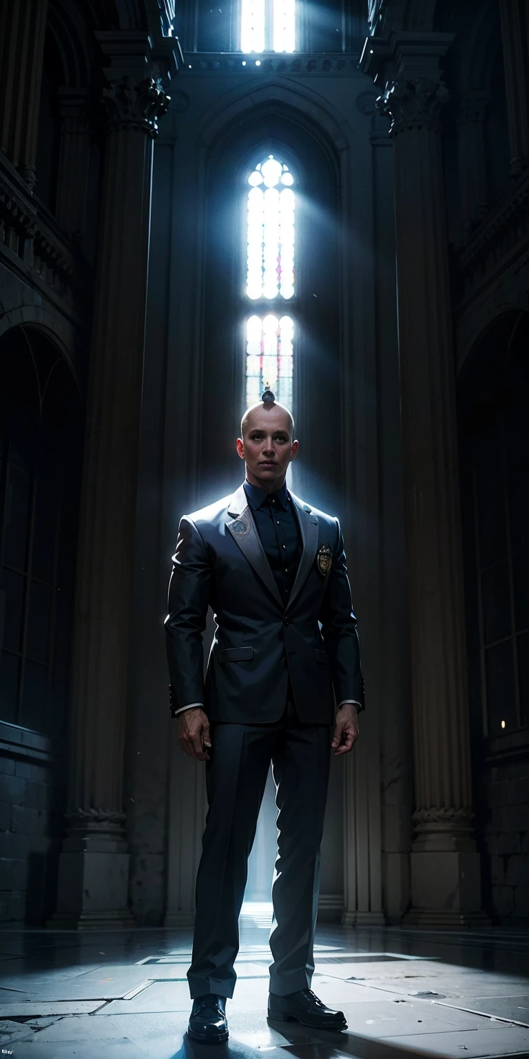 Full body standing symmetrical