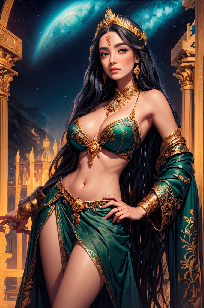 beautiful woman, Arianne Martell, game of thrones dress , , slender, silky, necklace, bangle, dornish dress, Spanish, game of thrones outfit, dornish, [[Adriana Lima]], [Sara Sampaio]
