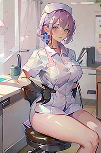 nurse uniform,hospital, latex nurse suit,nurses,busty,elbow gloves,labcoat,darkhair woman,blue eyes , gigantic boobs ,medical instruments,asian nurse,two nurses,speculum,examination room,oversize boobs, ,big ass ,strap on, lay on table ,legs spreaded,giving birth,gyno chair , dentist,Milf,blue uniform,