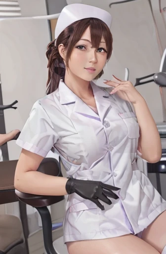 nurse uniform,hospital, latex nurse suit,nurses,busty,elbow gloves,labcoat,darkhair woman,blue eyes , gigantic boobs ,medical instruments,asian nurse,two nurses,speculum,examination room,oversize boobs, ,big ass ,strap on, lay on table ,legs spreaded,giving birth,gyno chair , dentist,Milf,blue uniform,