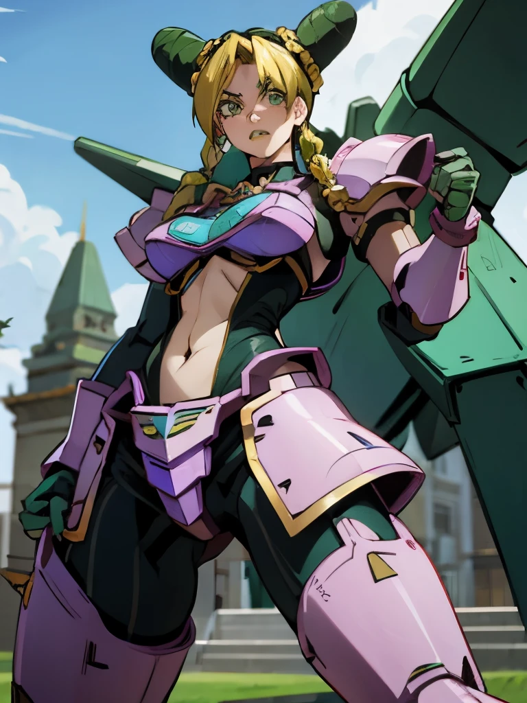 Jolyne, mecha, mecha armor